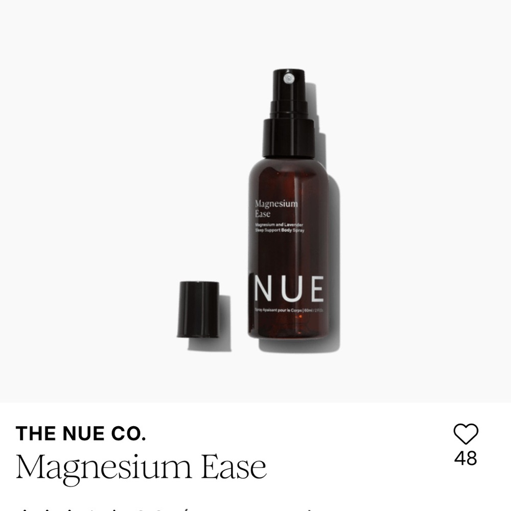 The Nue Co. Magnesium Ease Spray
